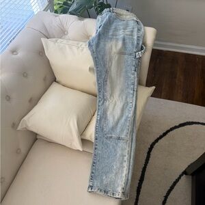 Light Wash Denim Carpenter Jeans by Reason